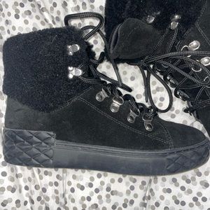 Marc fisher sneaker booties.